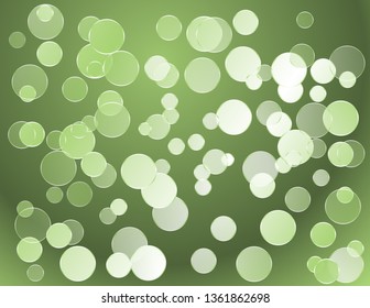 Background bright sparkling circles