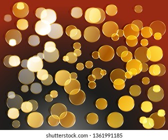 Background bright sparkling circles