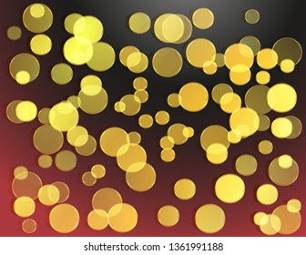 Background bright sparkling circles