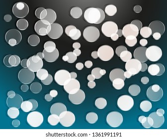 Background bright sparkling circles