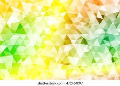 background with bright triangles. vector illustration. to design banners, presentations, brochures greeting. summer colors.