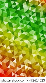 background with bright triangles. vector illustration. to design banners, presentations, brochures greeting. summer colors. vertical