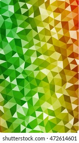 background with bright triangles. vector illustration. to design banners, presentations, brochures greeting. summer colors. vertical