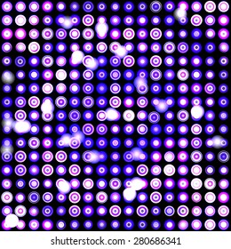 Background of brilliant disc with a purple tinge