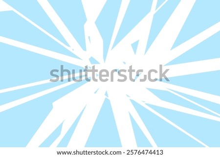 Similar – Image, Stock Photo Blue shards of glass on concrete