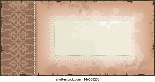 background in brown color