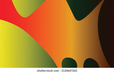 fondo con colores marrón, amarillo, verde, naranja y rojo