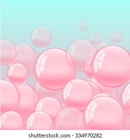 Background With Bubble Gum
