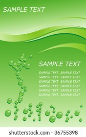 background with bubbles