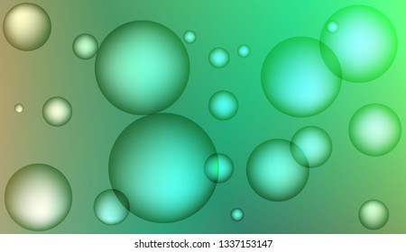 Background with bubbles. Design for your header page, ad, poster, banner. Color Vector illustration.