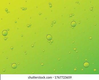 
background of bubbles, jelly, gel, soda, vector illustration