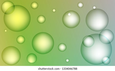 Background with bubbles. For template cell phone backgrounds. Bright Gradient Color Vector illustration