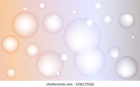 Background with bubbles. For template cell phone backgrounds. Color Vector illustration