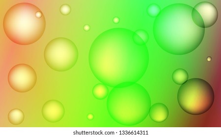 Background with bubbles. For template cell phone backgrounds. Color Vector illustration