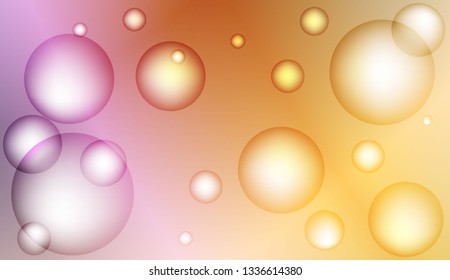 Background with bubbles. For template cell phone backgrounds. Color Vector illustration