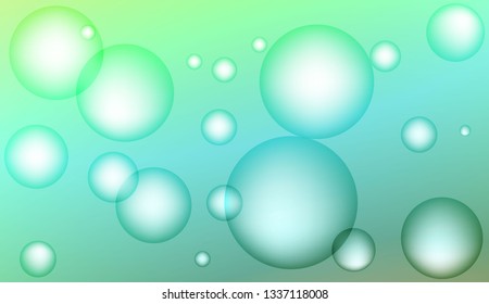 Background with bubbles. For template cell phone backgrounds. Color Vector illustration