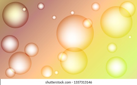 Background with bubbles. For template cell phone backgrounds. Color Vector illustration
