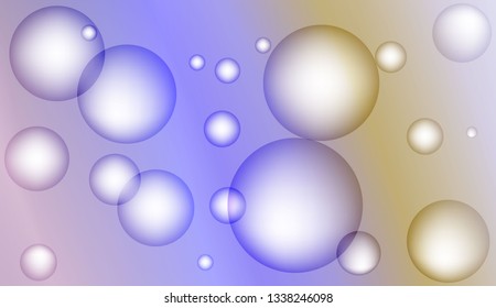 Background with bubbles. For template cell phone backgrounds. Color Vector illustration