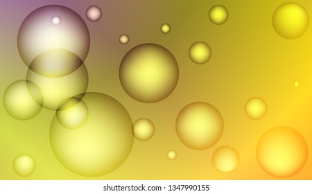 Background with bubbles. For template cell phone backgrounds. Color Vector illustration