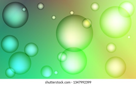 Background with bubbles. For template cell phone backgrounds. Color Vector illustration
