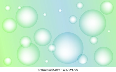 Background with bubbles. For template cell phone backgrounds. Color Vector illustration