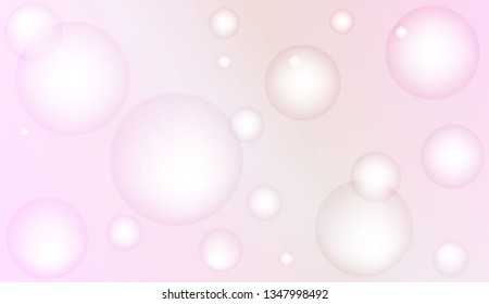 Background with bubbles. For template cell phone backgrounds. Color Vector illustration
