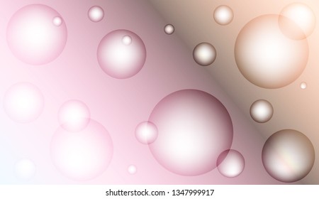 Background with bubbles. For template cell phone backgrounds. Color Vector illustration