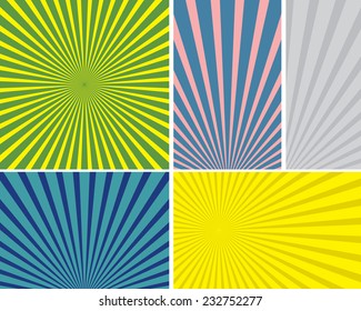 Background burst collection