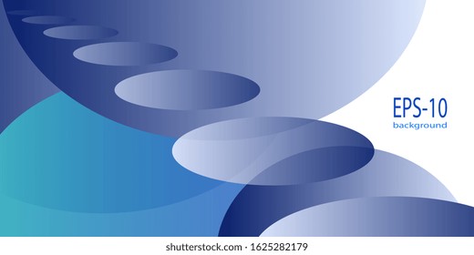 Background for business cards and flyers. Vector illustration. Futuristic background. Abstract background. EPS-10. Creative background. Abstract graphics. Abstraction