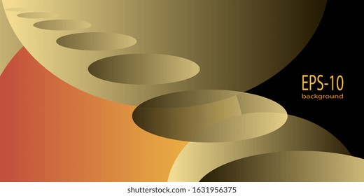 Background for business cards and flyers. Vector illustration. Futuristic background. Abstract background. EPS-10. Creative background. Abstract graphics. Abstraction
