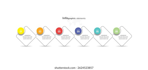 Antecedentes de los elementos de la infografía empresarial para la presentación