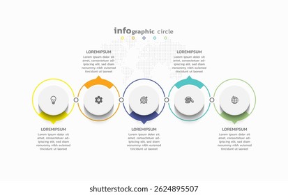 Antecedentes de los elementos de la infografía empresarial para la presentación