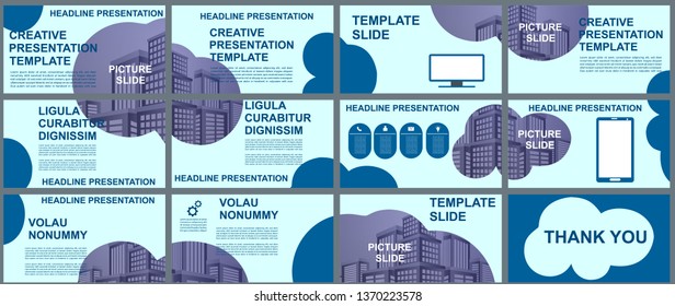background Business presentation templates. design vector infographic elements for presentation slides, annual report, business marketing, brochure, flyers, web design and banner, presentation.