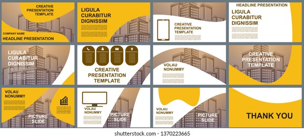 background Business presentation templates. design vector infographic elements for presentation slides, annual report, business marketing, brochure, flyers, web design and banner, presentation.