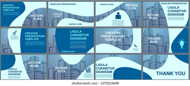 background Business presentation templates. design vector infographic elements for presentation slides, annual report, business marketing, brochure, flyers, web design and banner, presentation.
