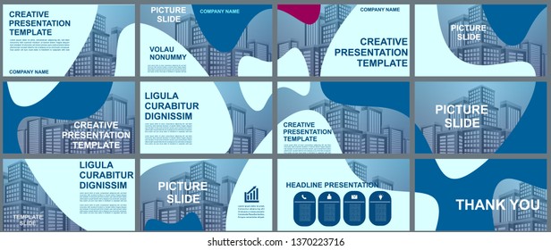 background Business presentation templates. design vector infographic elements for presentation slides, annual report, business marketing, brochure, flyers, web design and banner, presentation.