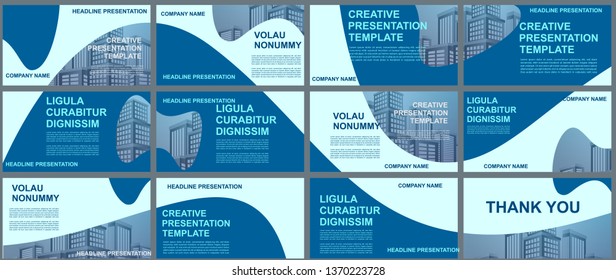 background Business presentation templates. design vector infographic elements for presentation slides, annual report, business marketing, brochure, flyers, web design and banner, presentation.