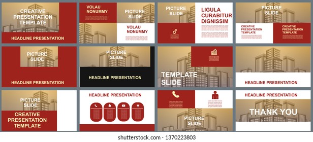 background Business presentation templates. design vector infographic elements for presentation slides, annual report, business marketing, brochure, flyers, web design and banner, presentation.