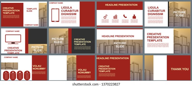 background Business presentation templates. design vector infographic elements for presentation slides, annual report, business marketing, brochure, flyers, web design and banner, presentation.