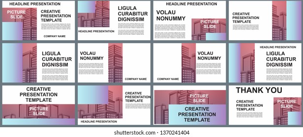 Background Business Presentation Templates. Design Vector Infographic Elements For Presentation Slides, Annual Report, Business Marketing, Brochure, Flyers, Web Design And Banner, Presentation.