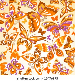 Hintergrund mit Schmetterling