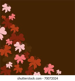background with butterfly