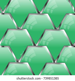 Background from buttons of the green colour