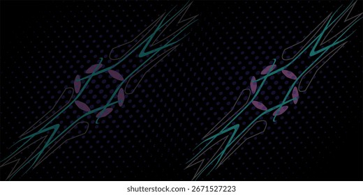 Un cable de fondo futurista fresco EPS 10.