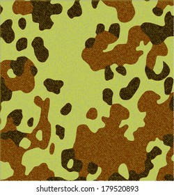 background of camouflage fabric