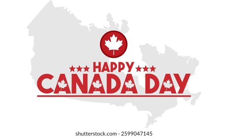 Background of Canada's big day, Canada's independence day.