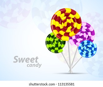 Background with candies