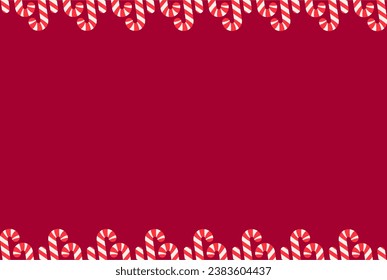 background candy cane christmas - hd, clean and editable 