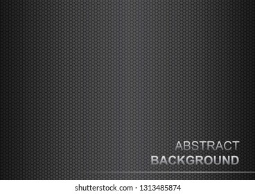Carbono de fondo.Fondo abstracto oscuro.Negro metálico abstracto