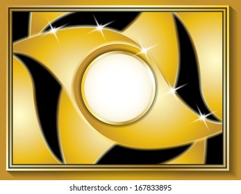 Background for a card in the color gold